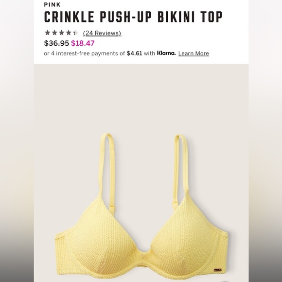 COPY - NWT Pink Bikini Top - Picture 7 of 7